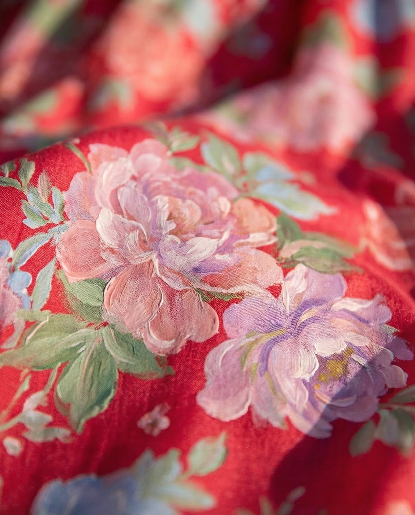 Miriam — Abito floreale con scollo a V